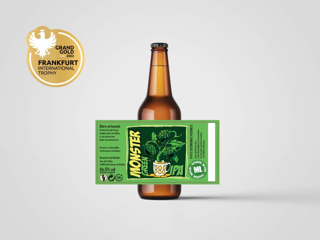 Monster Green - Indian Pale Ale - biere artisanale nantes